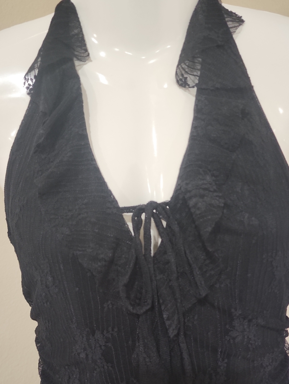 Elegant Black Wedding Dress